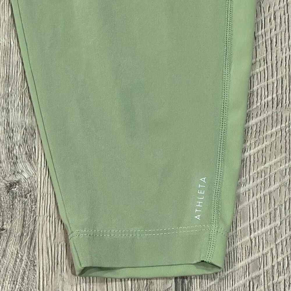 Athleta Run With It Pants Green Women’s Activewear - Picture 3 of 6